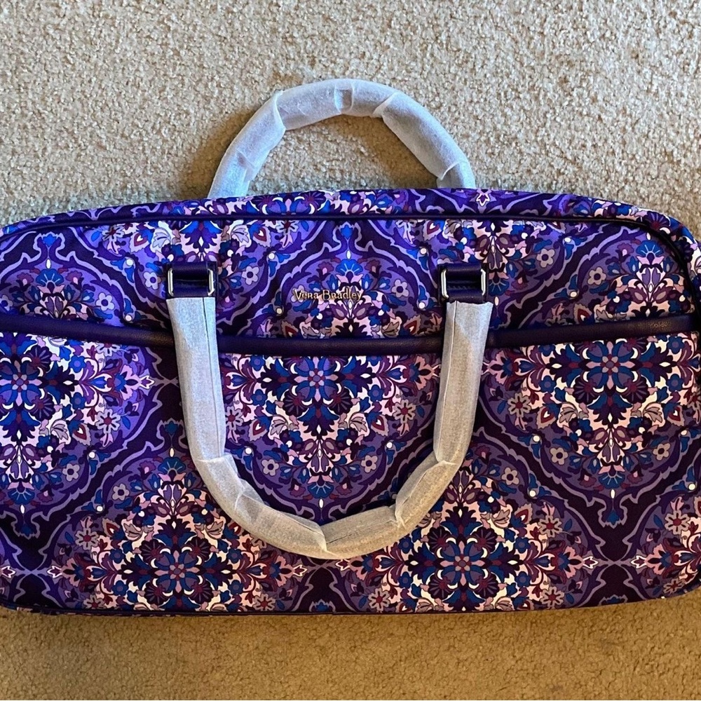 - Vera Bradley Iconic Lay Flat Duffel Bag